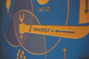 etched art representing KPIs in a marketing strategy
