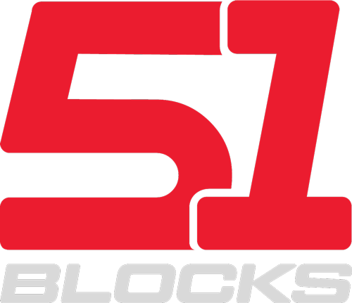 white 51b logo